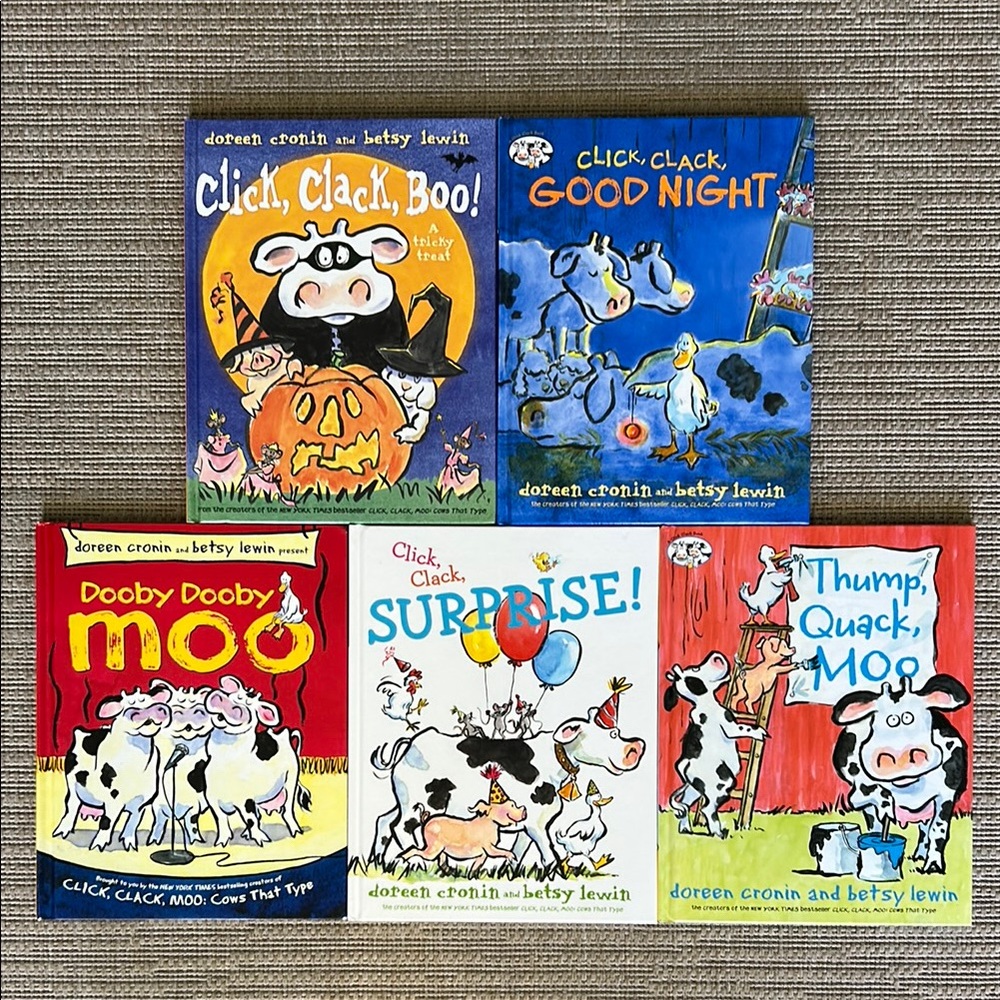 Children's Book Set with Colorful Covers